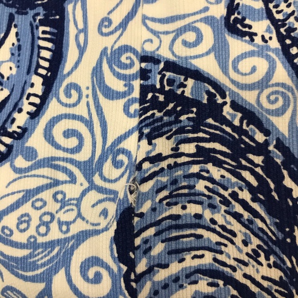 Lilly Pulitzer Jesse Romper Seashell Skort Sleeveless Dress - Picture 8 of 10